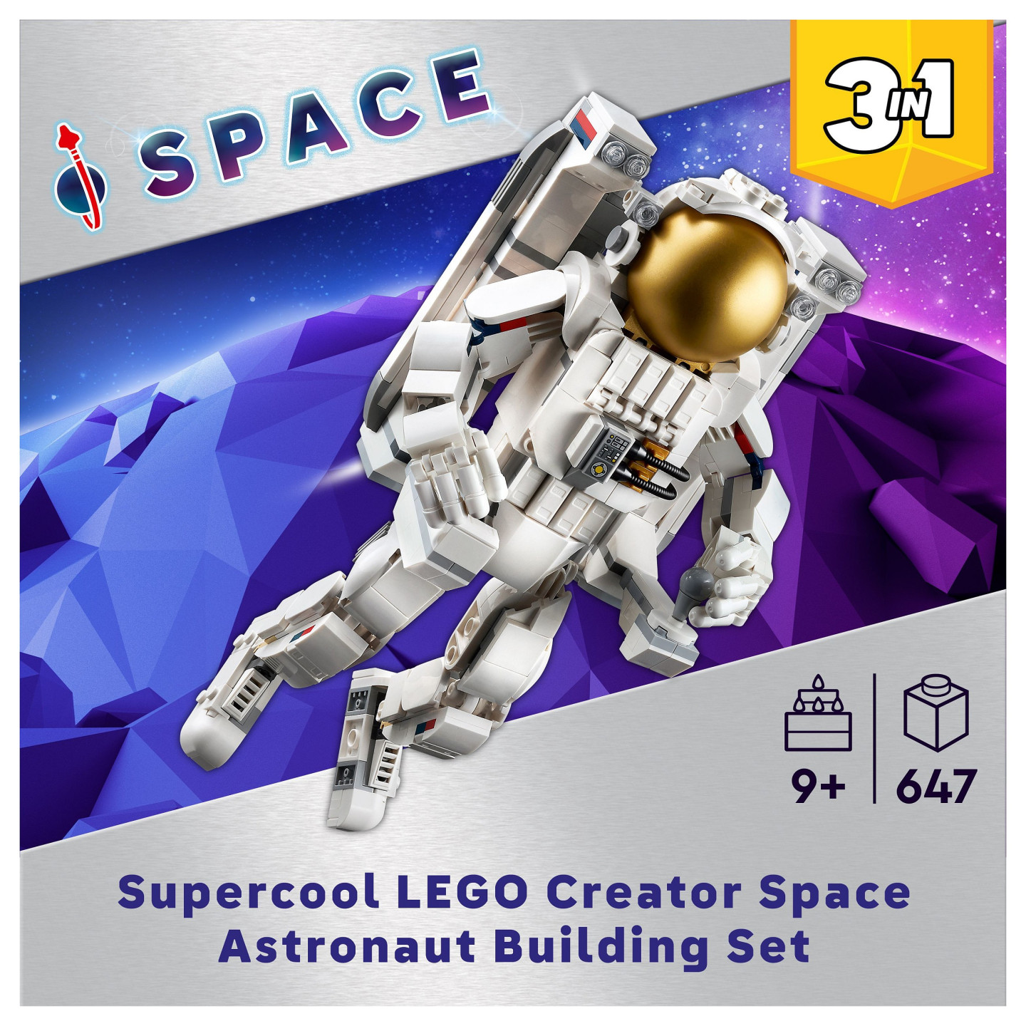 LEGO Creator 3-in-1 Astronaut im Weltraum 31152 — Buy in Cyprus with Fast Delivery