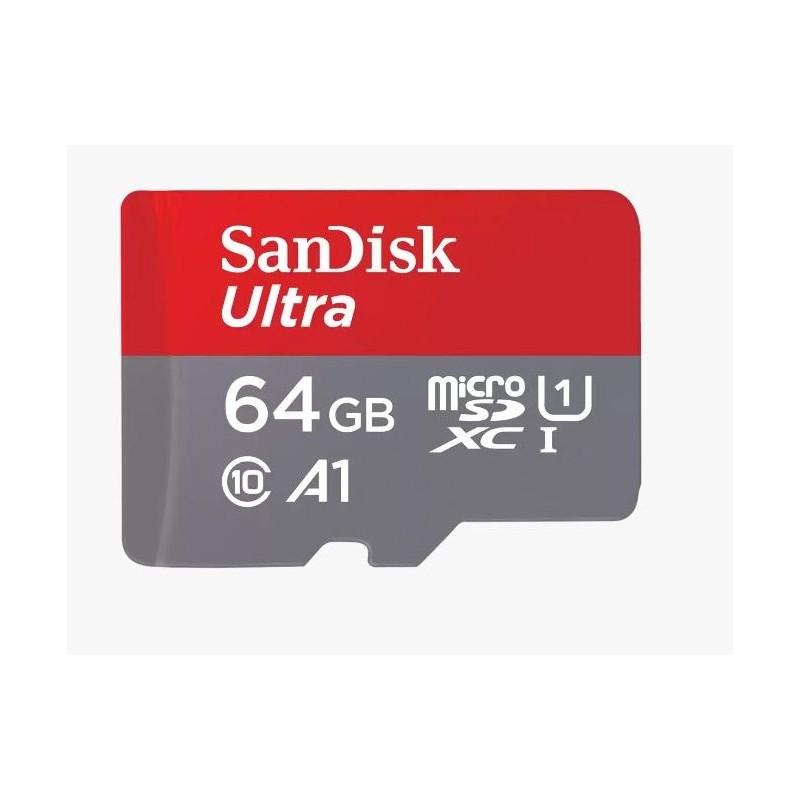 Buy SanDisk Ultra microSDXC 64GB - SDSQUAB-064G-GN6MA - 140MB/s UHS-I, Class 10 ... in Cyprus, Nicosia, Limassol, Larnaka, Pafos