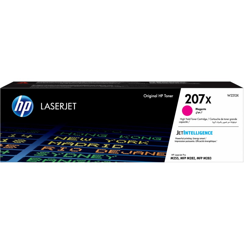 Buy HP 207X (W2213X) Original Magenta Toner Cartridge - High-Yield ~2450 pages in Cyprus, Nicosia, Limassol, Larnaka, Pafos
