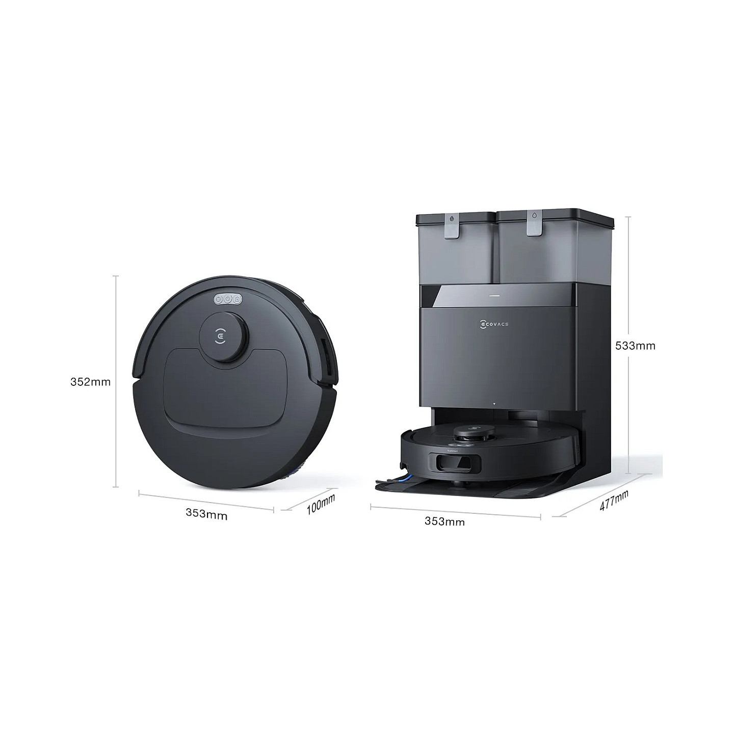 Deebot Saugroboter T30C (Gen2) black — Buy in Cyprus with Fast Delivery