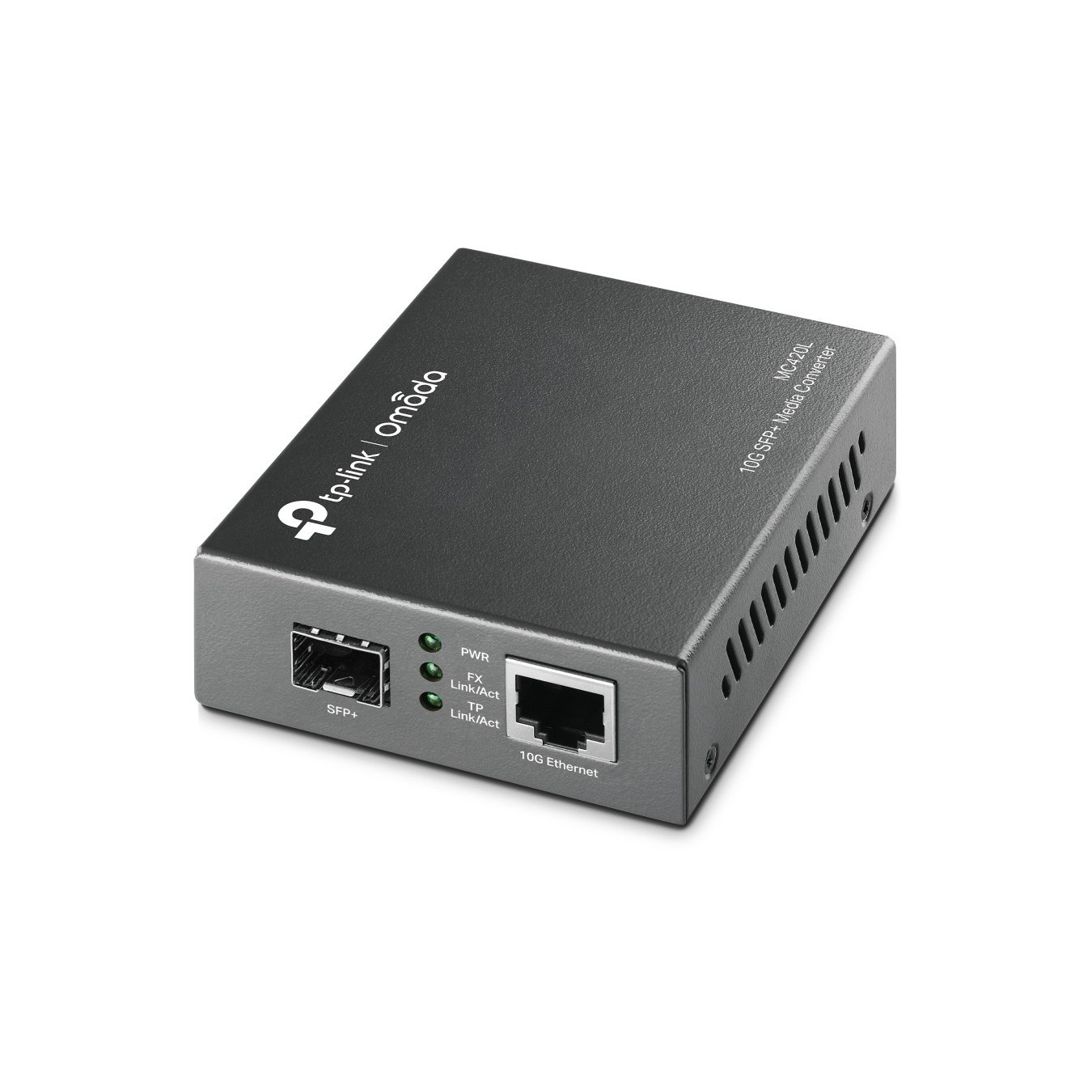 TP-Link Omada MC420L - 10G Multi-Gig RJ45 to SFP+ Media Converter (Black) — Buy in Cyprus with Fast Delivery