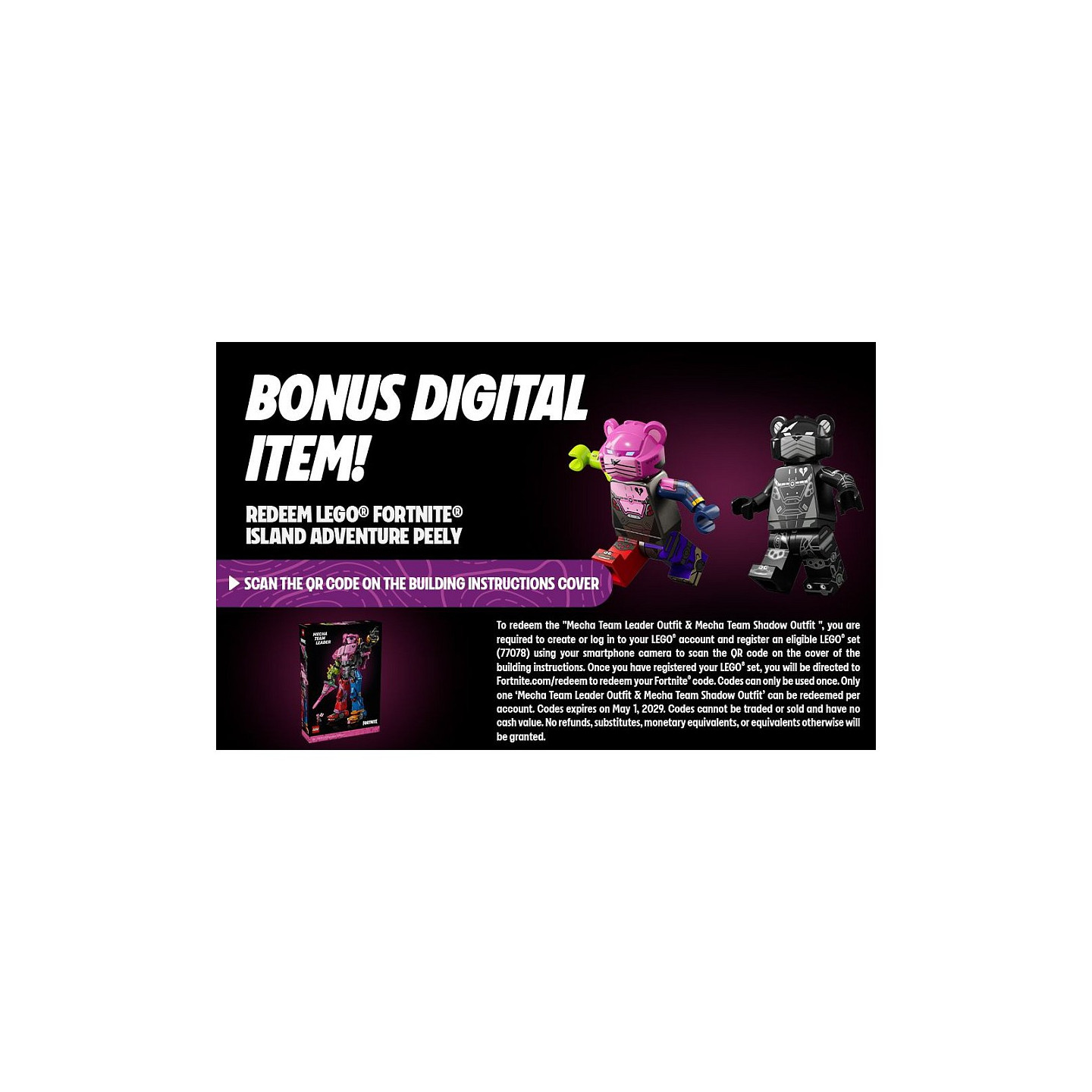 LEGO 77078 Fortnite Mecha-Anfhrer — Buy in Cyprus with Fast Delivery