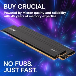 Crucial Pro 48GB (2x24GB) DDR5 5600MT/s CL46 UDIMM Kit - CP48G56C46U5 (Boxed) — Buy in Cyprus with Fast Delivery
