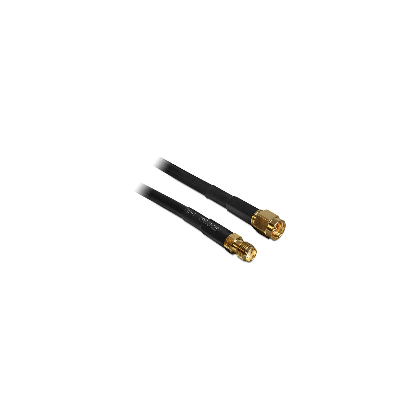 Delock 10m SMA m f Koaxialkabel Schwarz — Buy in Cyprus with Fast Delivery
