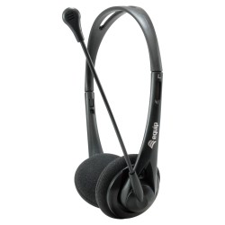 Equip Stereo-Headset Wired mit Mikro 2x3.5mm 1.80m schwarz — Buy in Cyprus with Fast Delivery