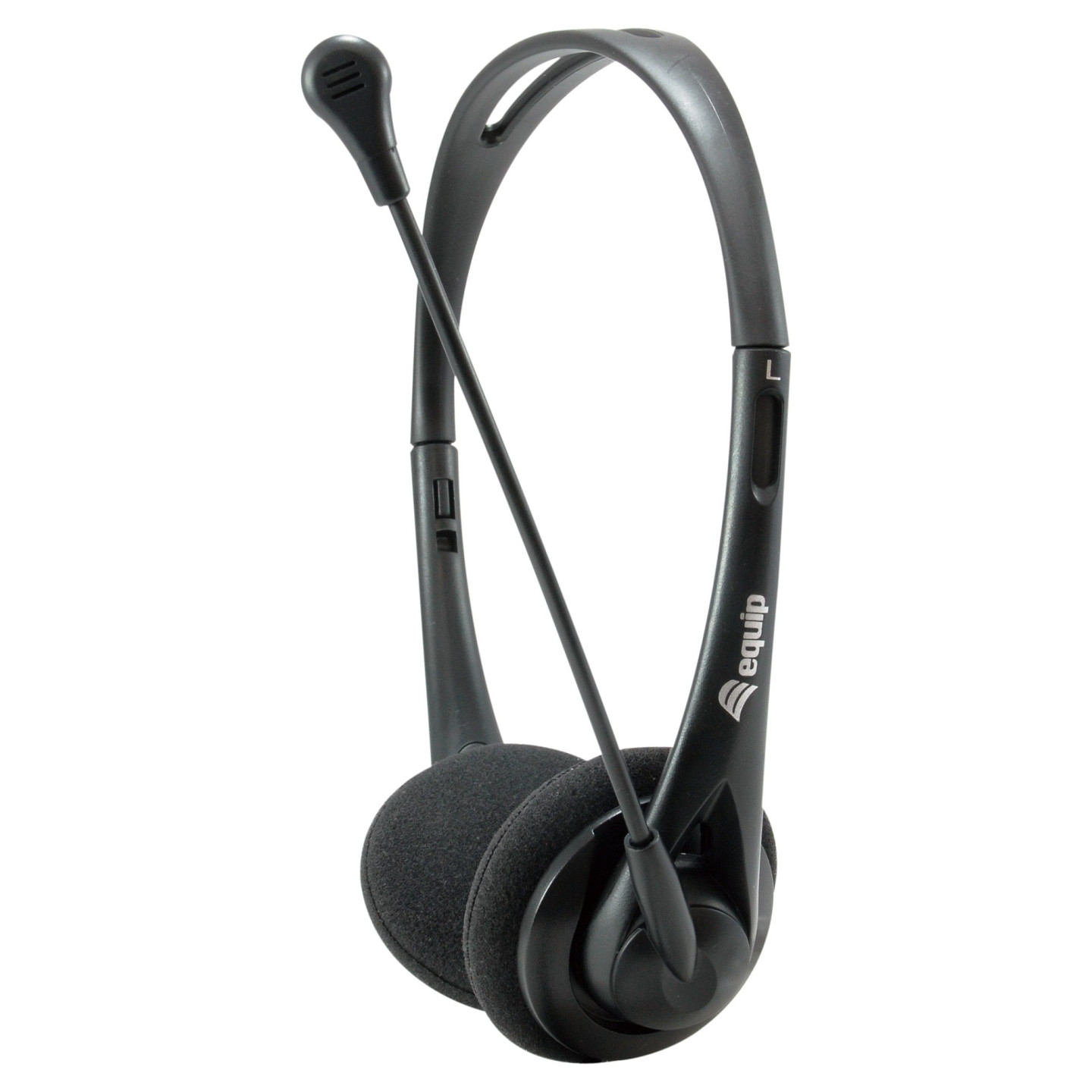 Equip Stereo-Headset Wired mit Mikro 2x3.5mm 1.80m schwarz — Buy in Cyprus with Fast Delivery
