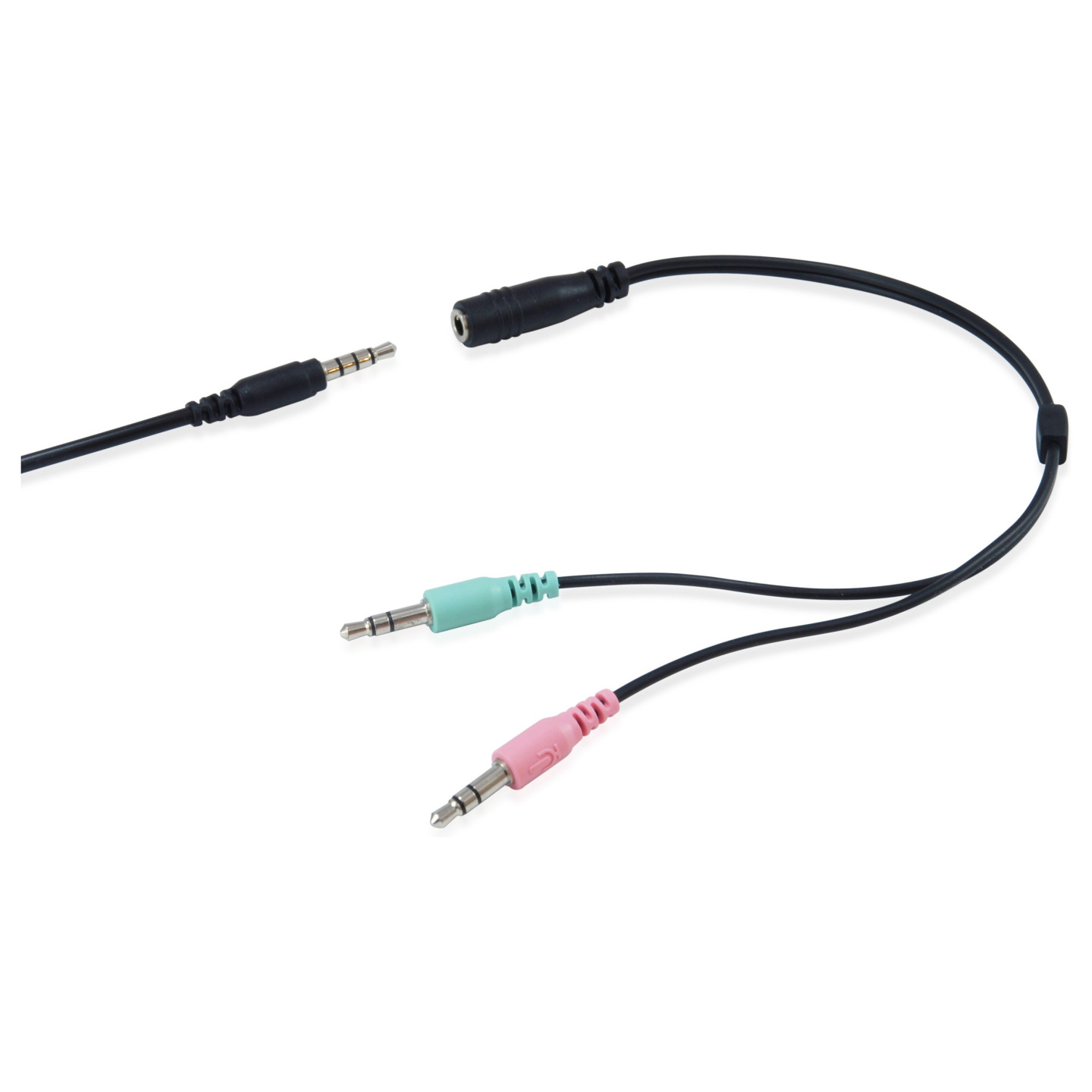 Equip Stereo-Headset Wired mit Mikro 2x3.5mm 1.80m schwarz — Buy in Cyprus with Fast Delivery
