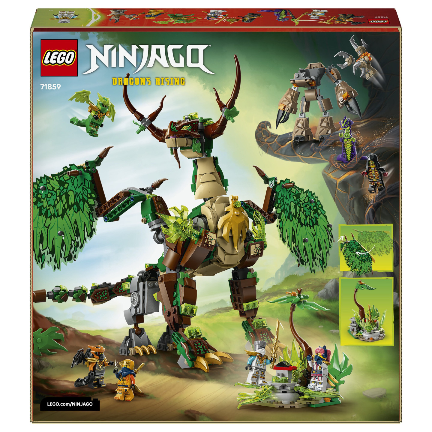 LEGO 71859 Ninjago Der Drache des Lebens — Buy in Cyprus with Fast Delivery