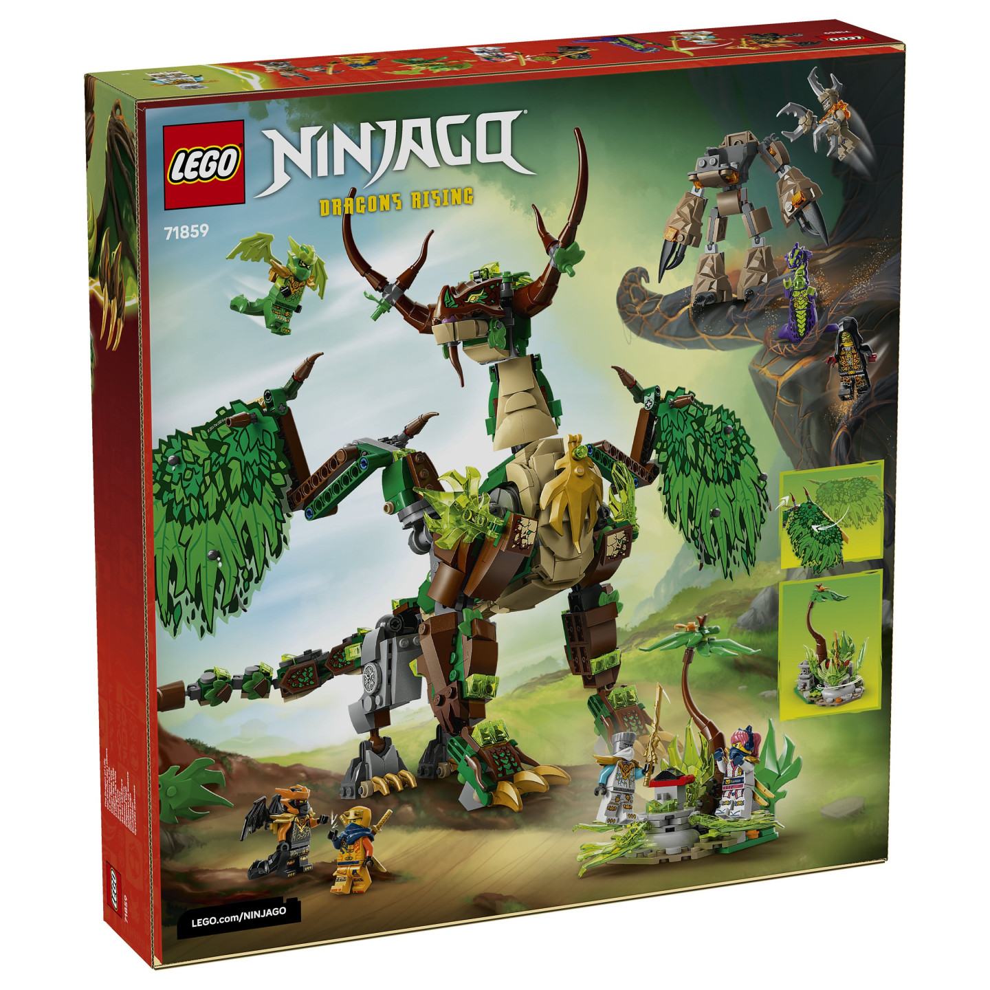 LEGO 71859 Ninjago Der Drache des Lebens — Buy in Cyprus with Fast Delivery
