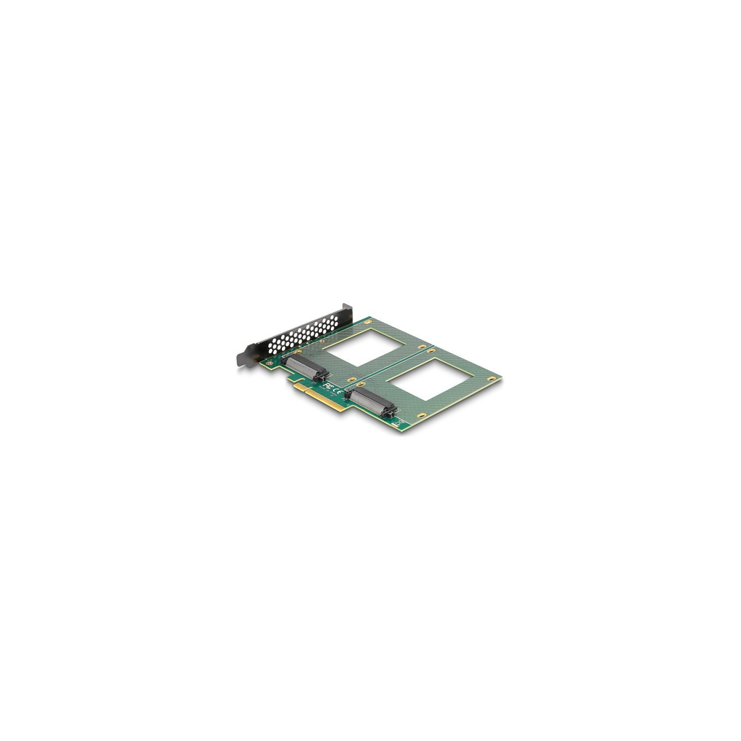PCI Express 4.0 x8 Karte zu 2 x intern U.2 NVMe SFF-8639 - Bifurcation (LxB: 144 x 122 mm) — Buy in Cyprus with Fast Delivery