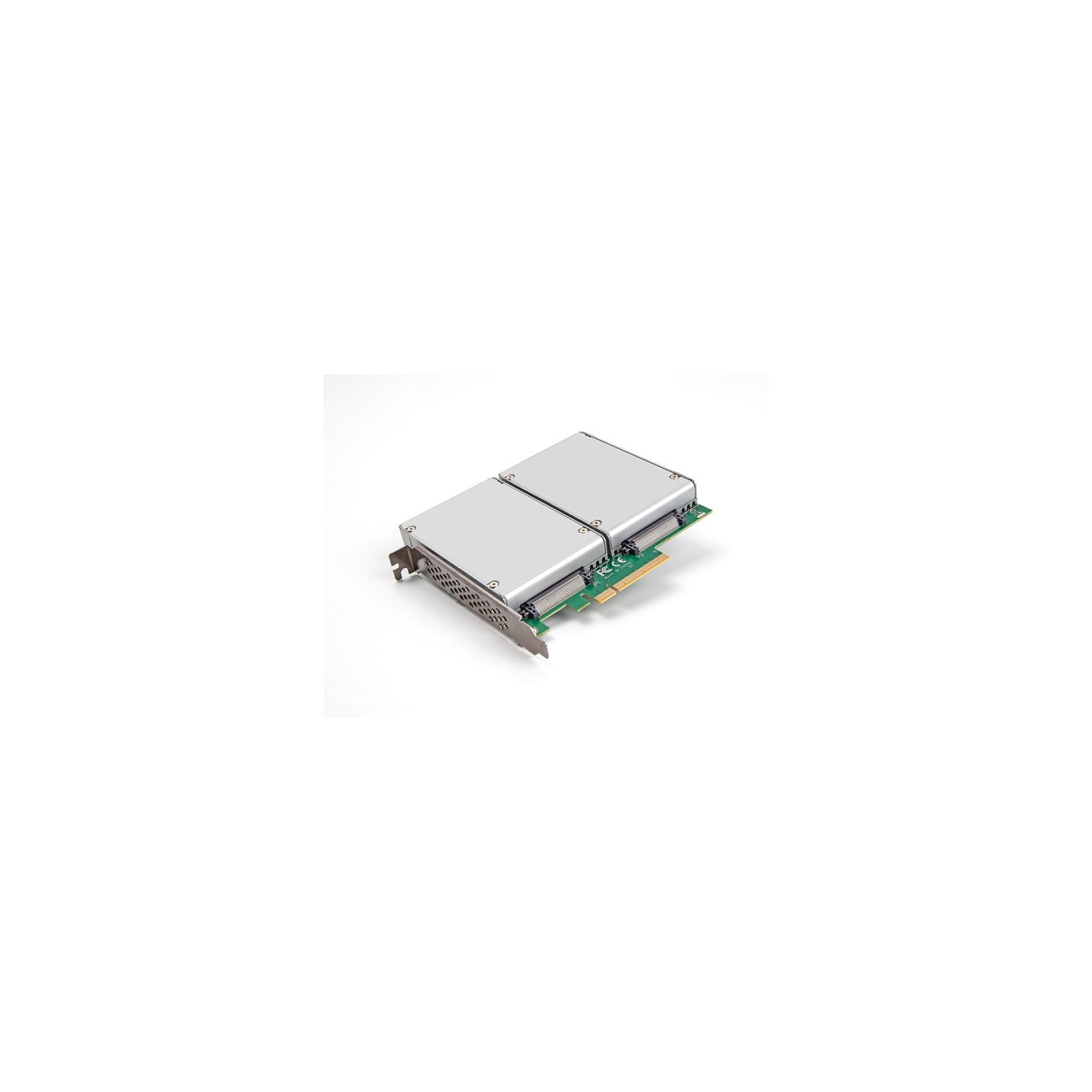 PCI Express 4.0 x8 Karte zu 2 x intern U.2 NVMe SFF-8639 - Bifurcation (LxB: 144 x 122 mm) — Buy in Cyprus with Fast Delivery