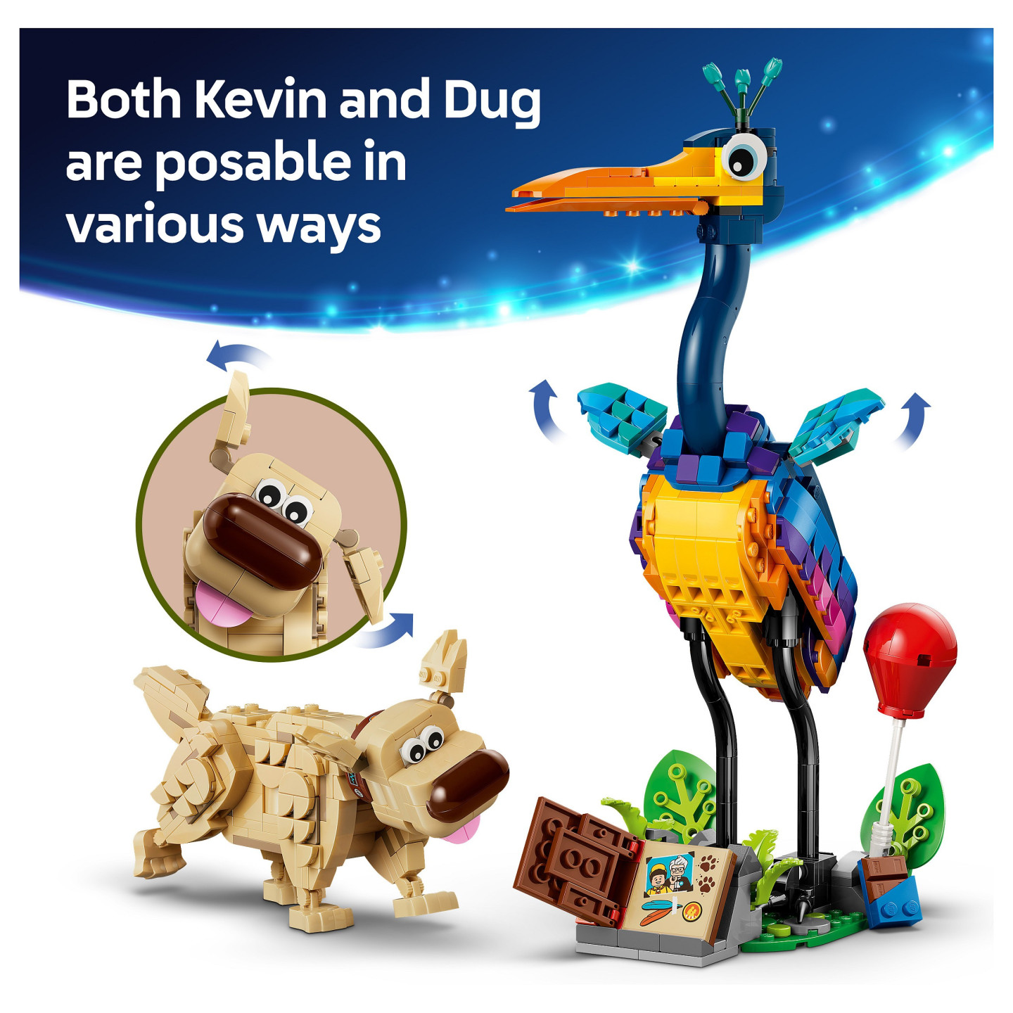 LEGO 43290 Disney Pixar Kevin and Dug — Buy in Cyprus with Fast Delivery