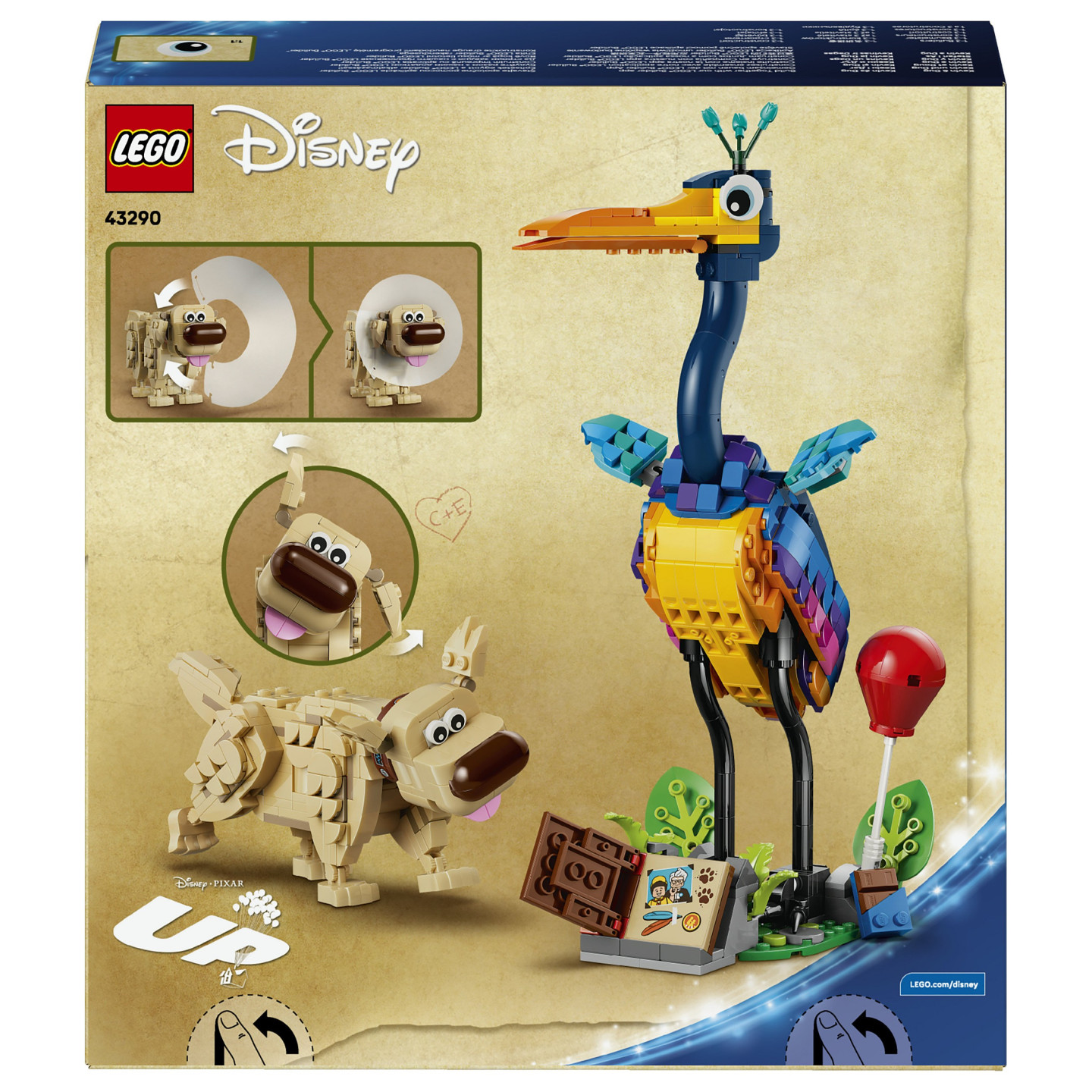LEGO 43290 Disney Pixar Kevin and Dug — Buy in Cyprus with Fast Delivery