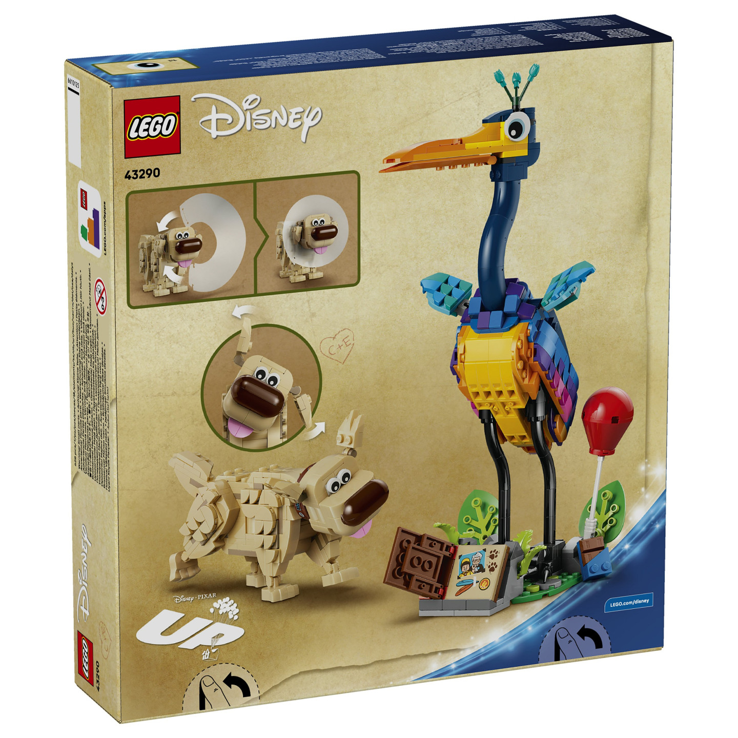 LEGO 43290 Disney Pixar Kevin and Dug — Buy in Cyprus with Fast Delivery