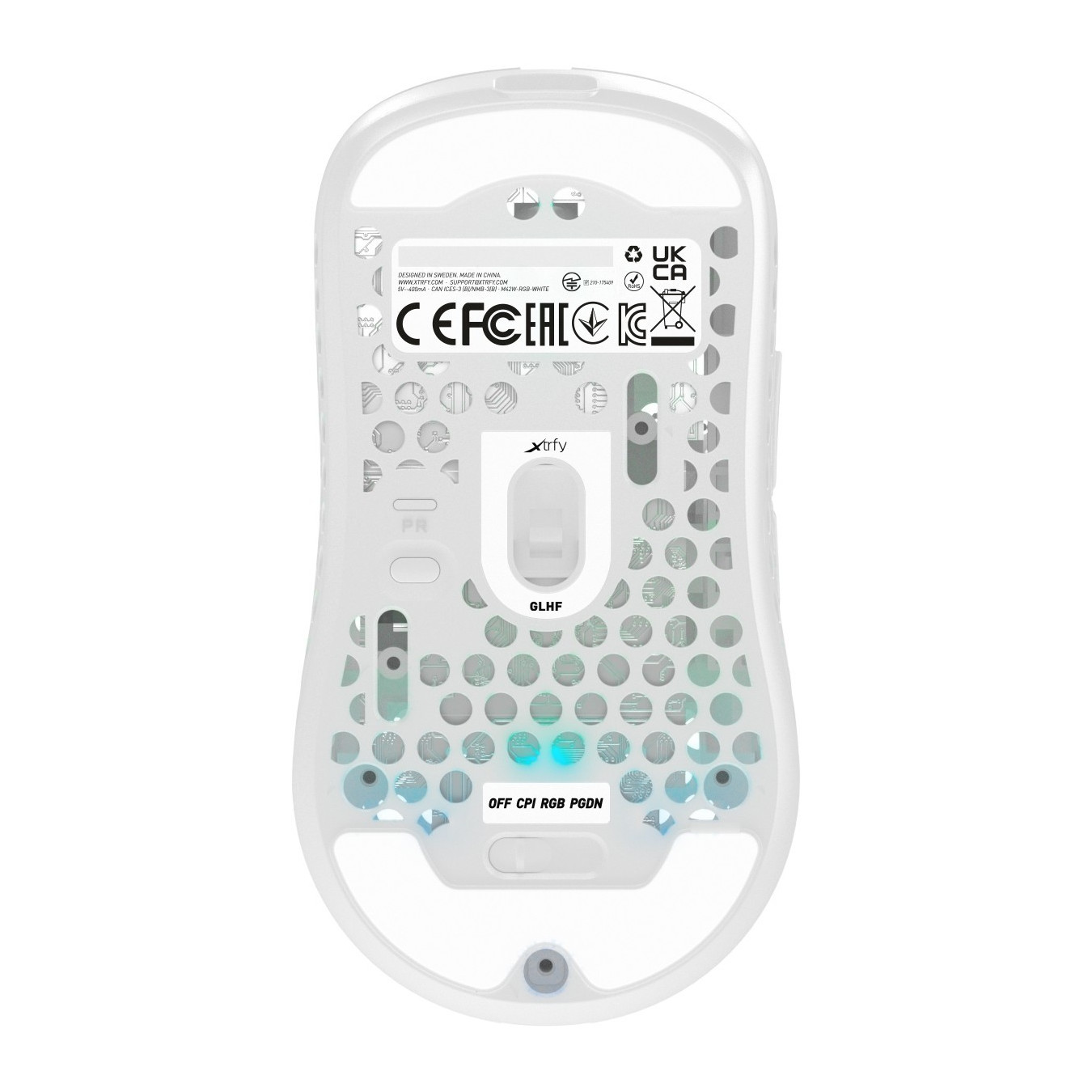 CHERRY XTRFY M42 RGB - Ambidextrous Wireless Gaming Mouse - White, 19,000 DPI — Buy in Cyprus with Fast Delivery