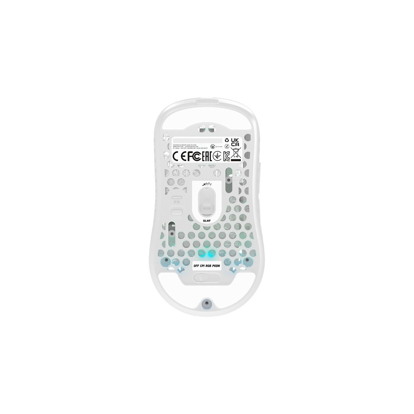 CHERRY XTRFY M42 RGB - Ambidextrous Wireless Gaming Mouse - White, 19,000 DPI — Buy in Cyprus with Fast Delivery