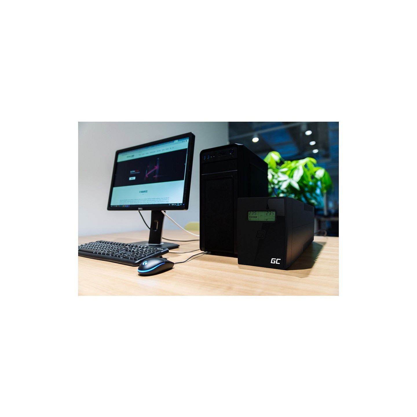 Green Cell UPS01LCD 600VA 360W Line-Interactive UPS | Armenius Store