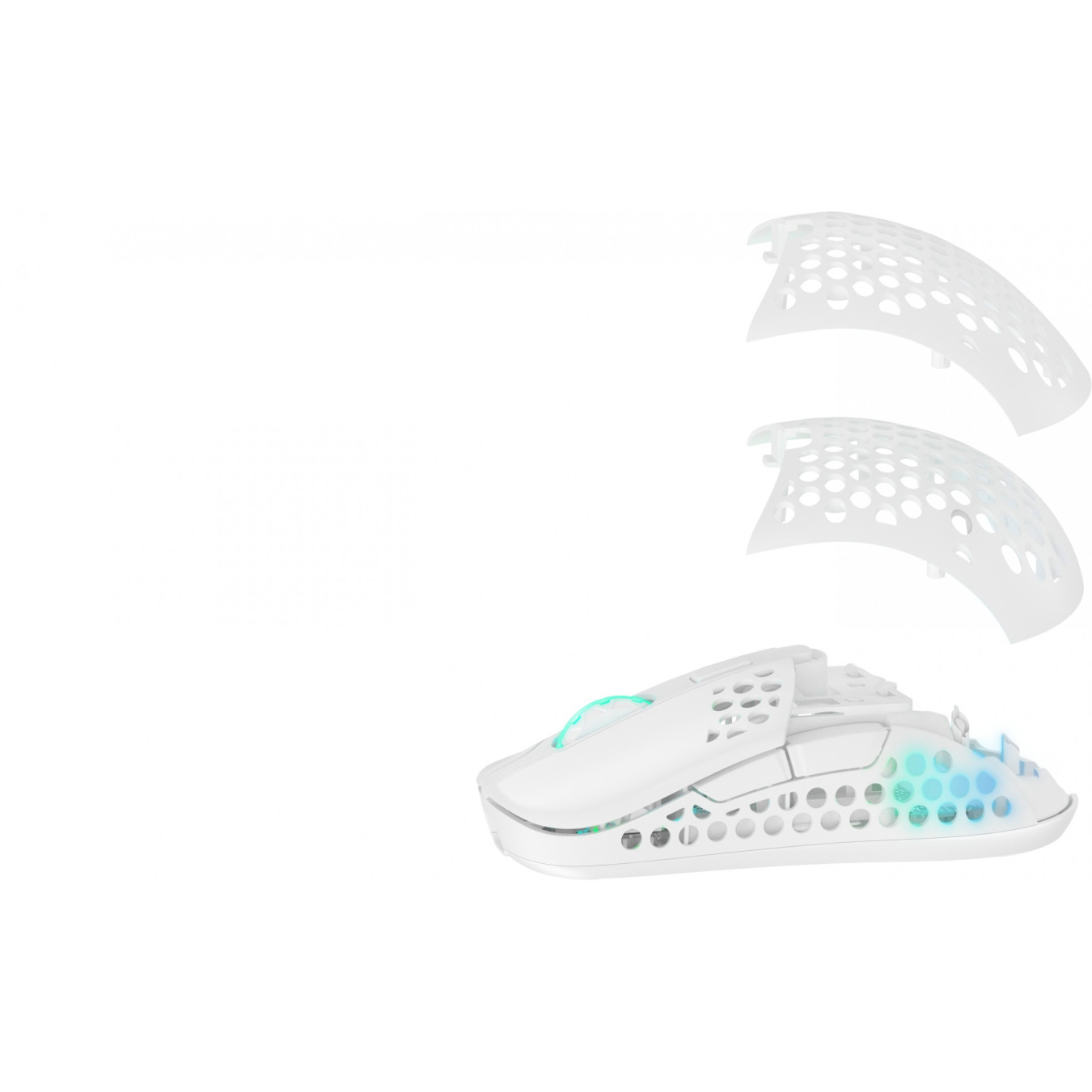 CHERRY XTRFY M42 RGB - Ambidextrous Wireless Gaming Mouse - White, 19,000 DPI — Buy in Cyprus with Fast Delivery