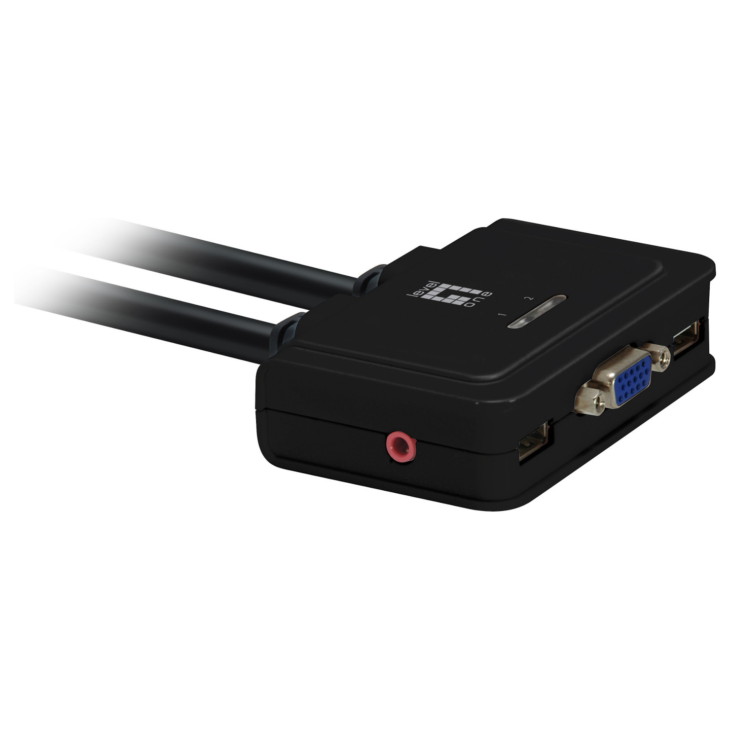 KVM Switch USB 2x Level One Audio — Buy in Cyprus with Fast Delivery