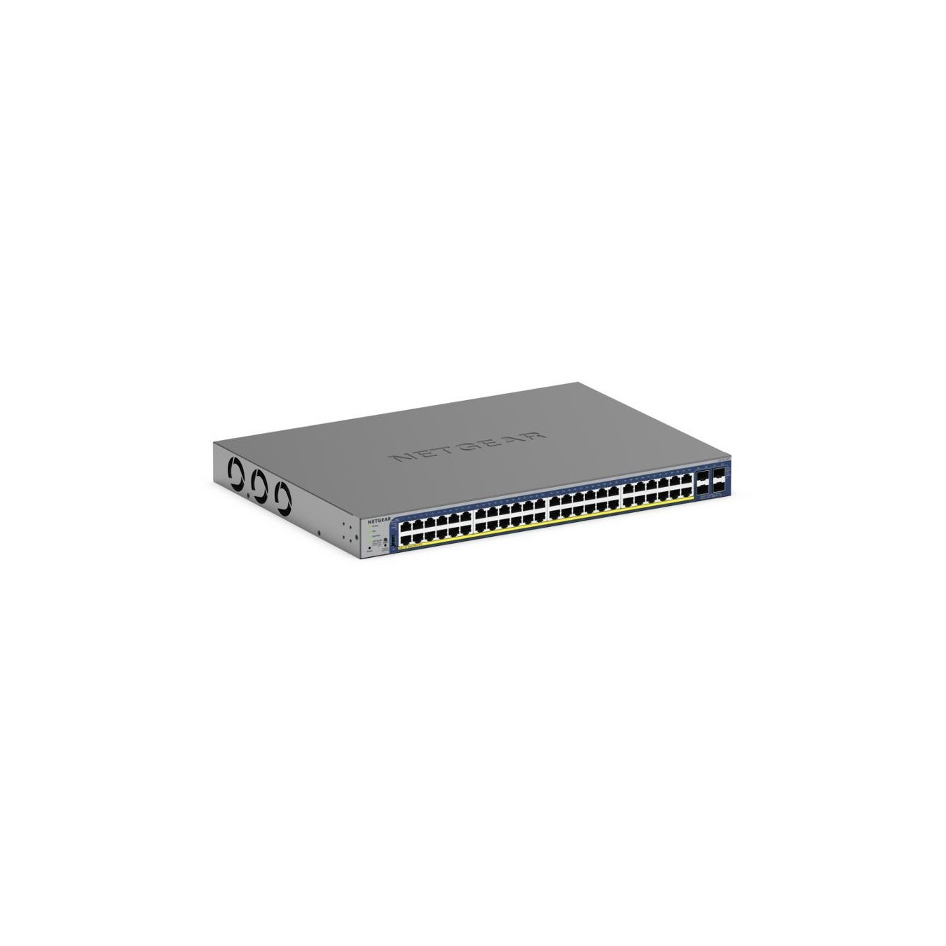 NETGEAR GS752TXP - 48-Port PoE+ 390W, 4x SFP+ 10G Stackable Smart Switch - Black — Buy in Cyprus with Fast Delivery