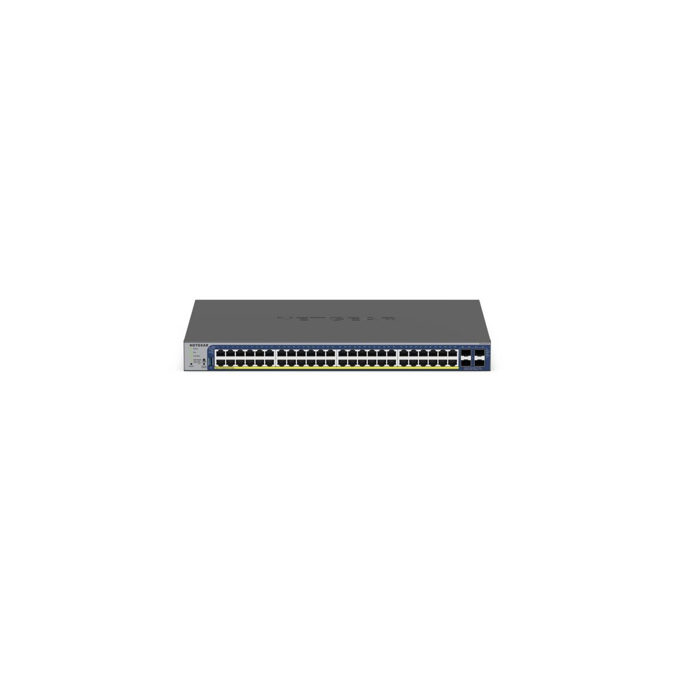 NETGEAR GS752TXP - 48-Port PoE+ 390W, 4x SFP+ 10G Stackable Smart Switch - Black — Buy in Cyprus with Fast Delivery