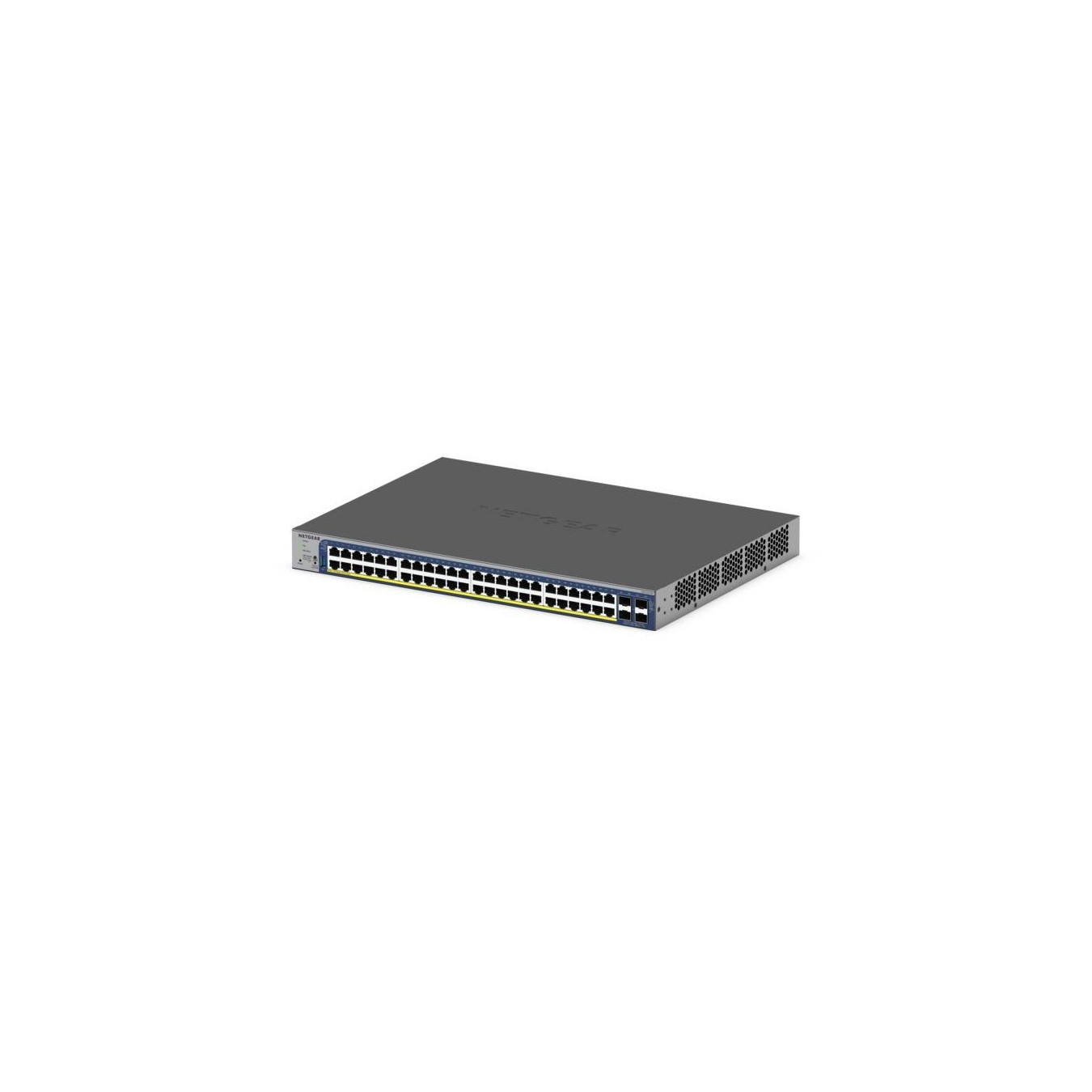 NETGEAR GS752TXP - 48-Port PoE+ 390W, 4x SFP+ 10G Stackable Smart Switch - Black — Buy in Cyprus with Fast Delivery