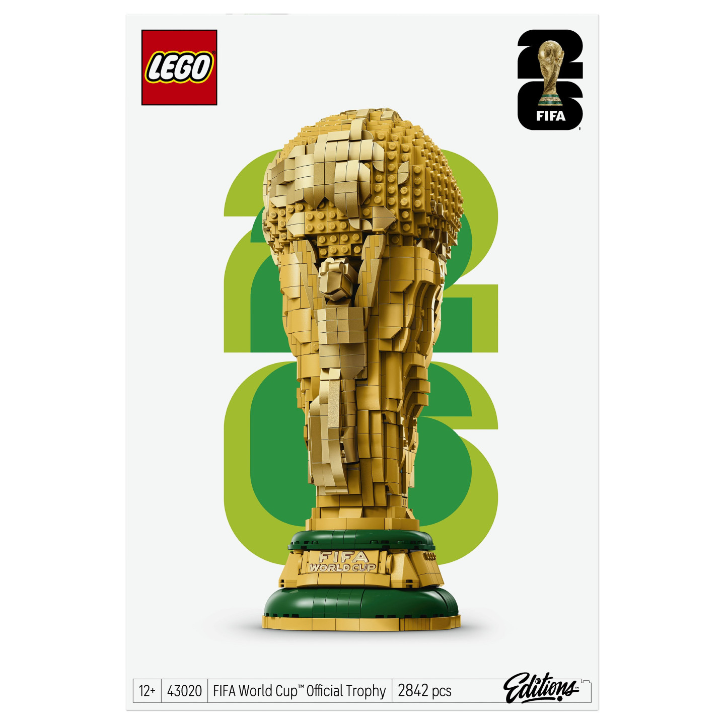 LEGO 43020 Editions Sports Offizieller Pokal der FIFA Fuball-Weltmeisterschaft — Buy in Cyprus with Fast Delivery