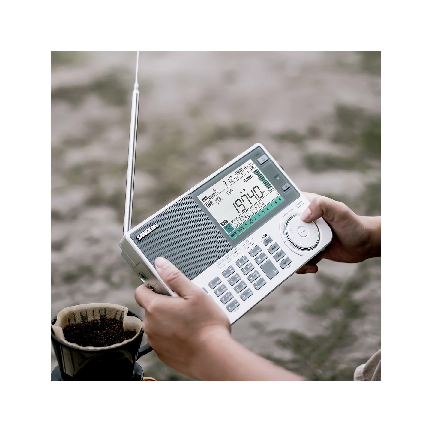 Sangean ATS-909 X2 weiss — Buy in Cyprus with Fast Delivery