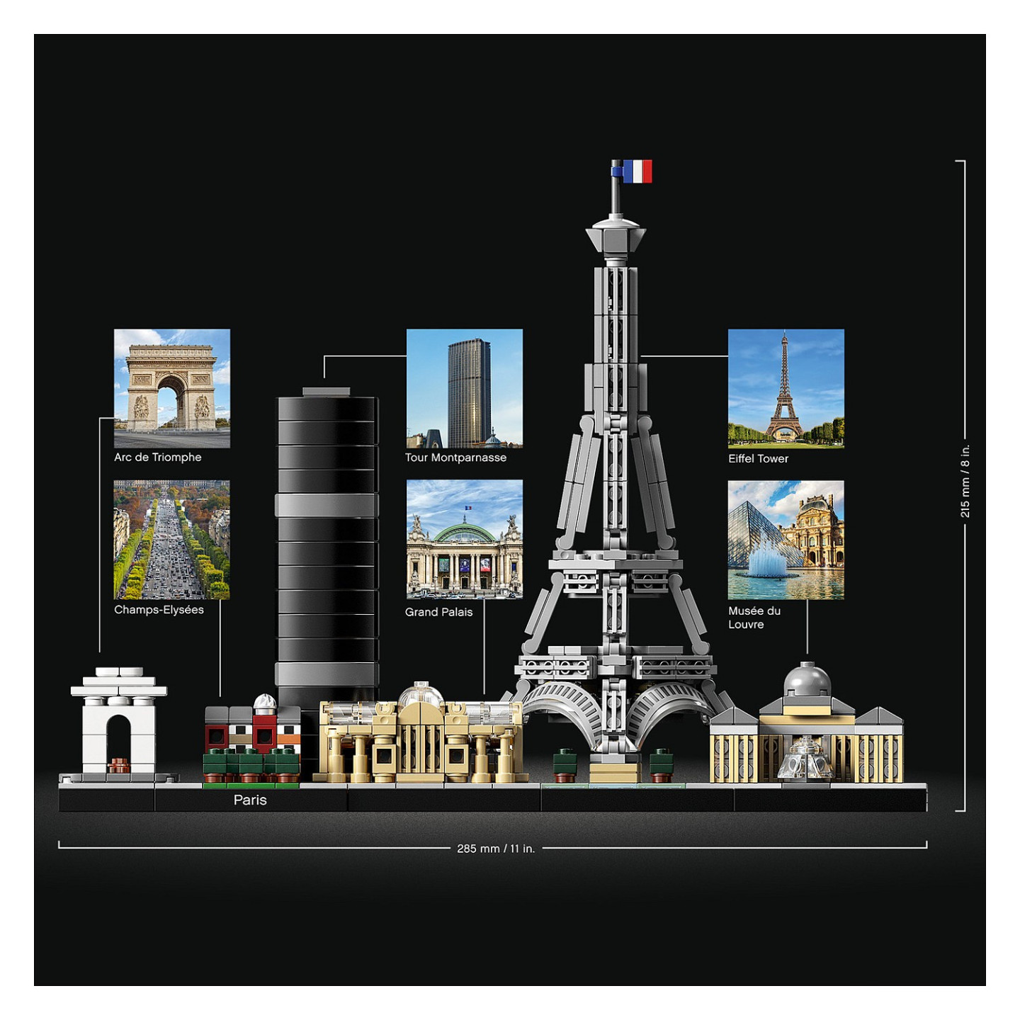 LEGO Architecture Paris 21044 — Buy in Cyprus with Fast Delivery
