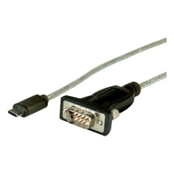ROLINE Konverterkabel USB C-RS232 DB9 1.8m — Buy in Cyprus with Fast Delivery