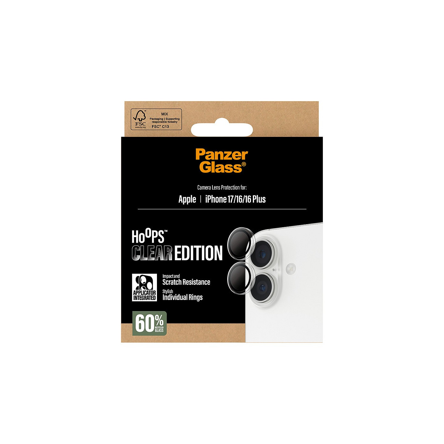 Panzerglass TRANSPARENT CAMERA LENS PROTECT — Buy in Cyprus with Fast Delivery