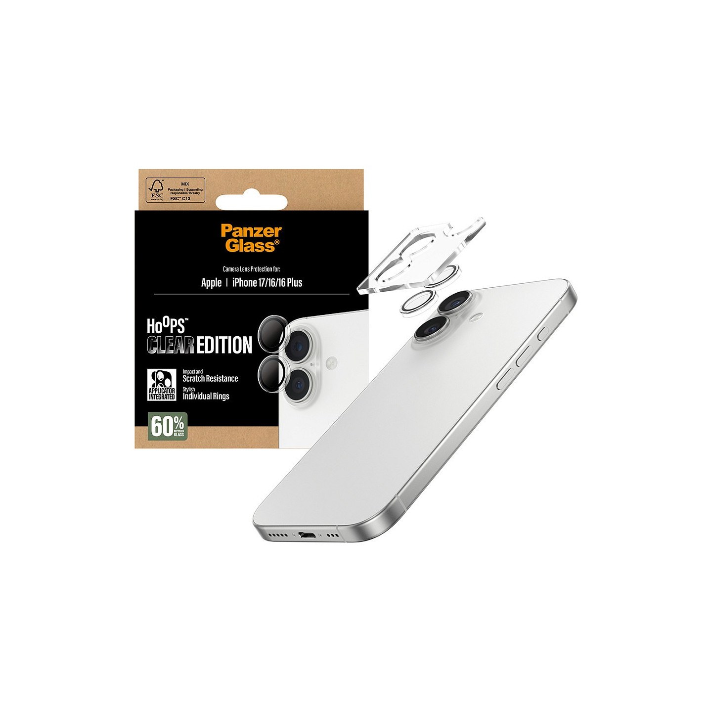 Panzerglass TRANSPARENT CAMERA LENS PROTECT — Buy in Cyprus with Fast Delivery