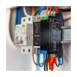 Shelly Relais 'Pro 2PM' WLAN LAN Max. 25A 2 Kanäle 1 Phase BT Messfunktion DIN-Rail — Buy in Cyprus with Fast Delivery