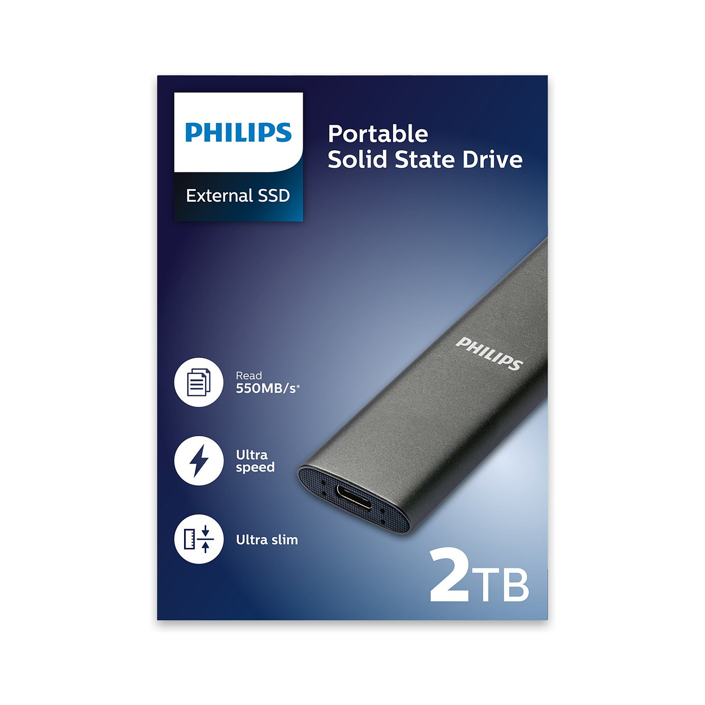 2TB Philips Ultra Speed Grey — Buy in Cyprus with Fast Delivery