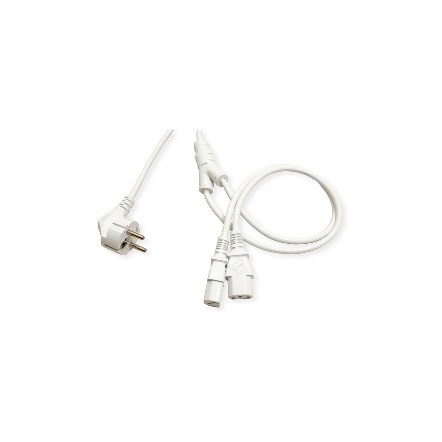 ROLINE Y-NETZANSCHLUSSKABEL 2M WEI — Buy in Cyprus with Fast Delivery
