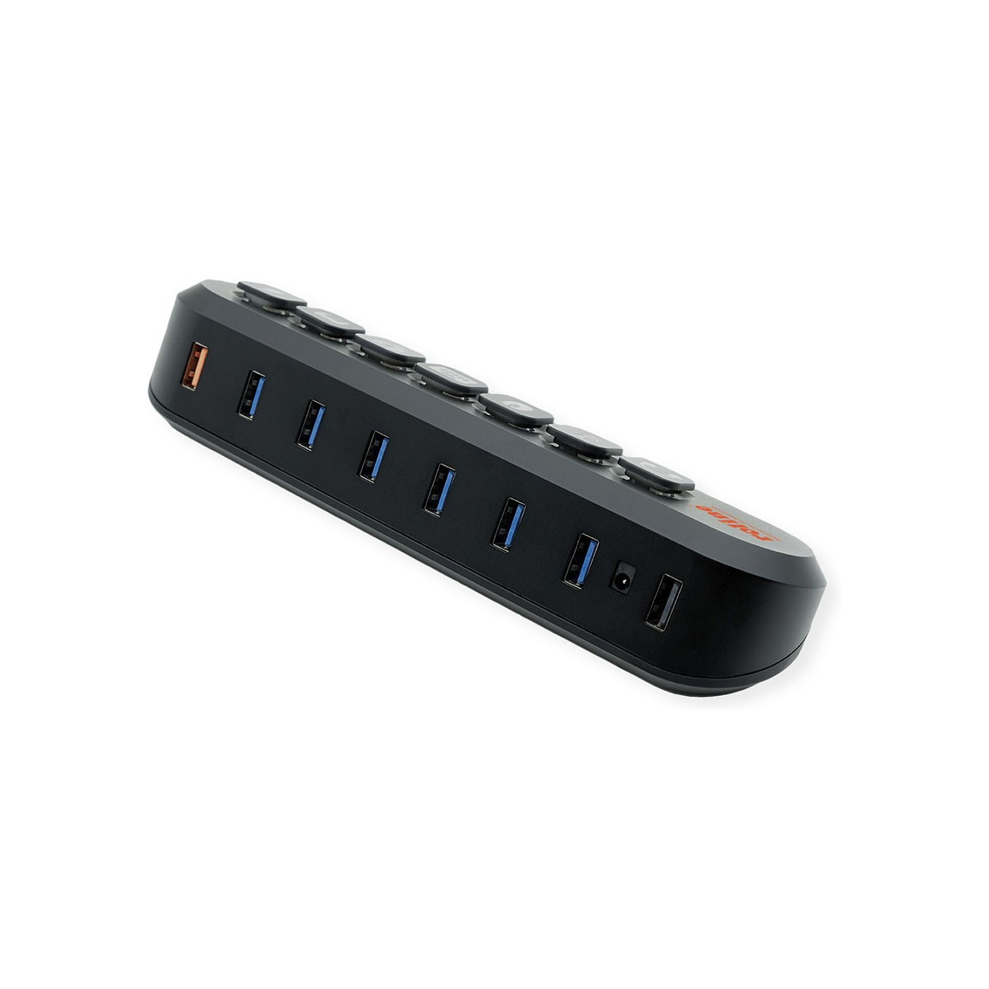 ROLINE USB 3.2 Gen 1 Hub. 7fach. austauschbare Tasten. Typ-A-Anschlusskabel — Buy in Cyprus with Fast Delivery