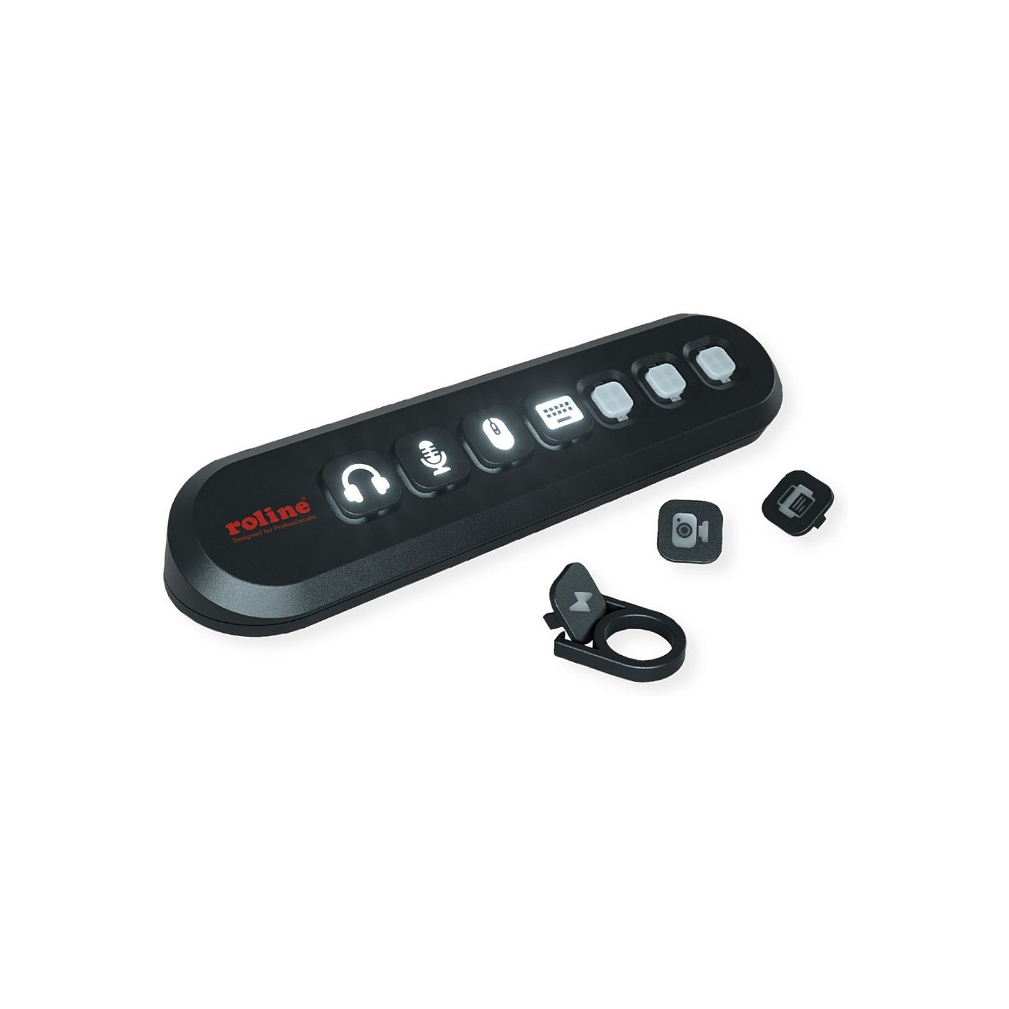 ROLINE USB 3.2 Gen 1 Hub. 7fach. austauschbare Tasten. Typ-A-Anschlusskabel — Buy in Cyprus with Fast Delivery