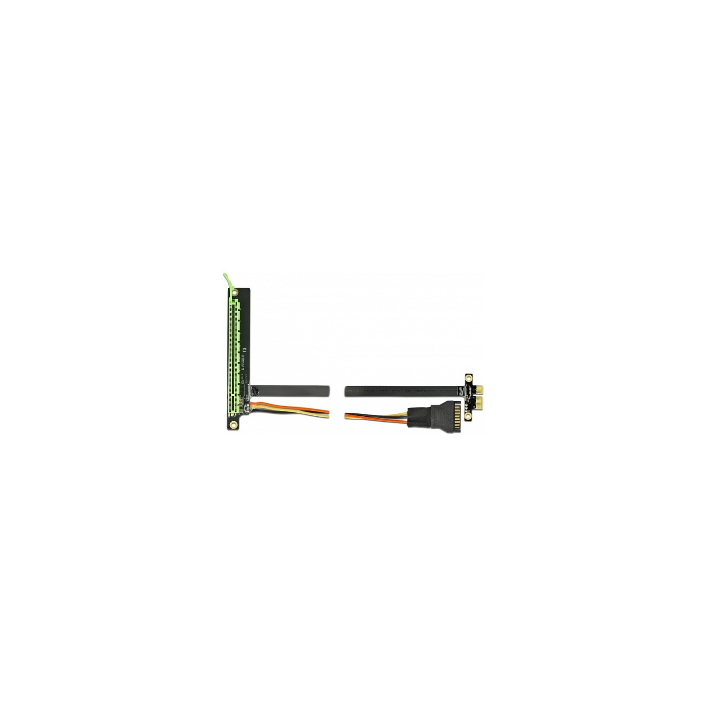 Delock Riser Karte PCI Express x1 zu x16 mit flexiblem Kabel 80 cm — Buy in Cyprus with Fast Delivery