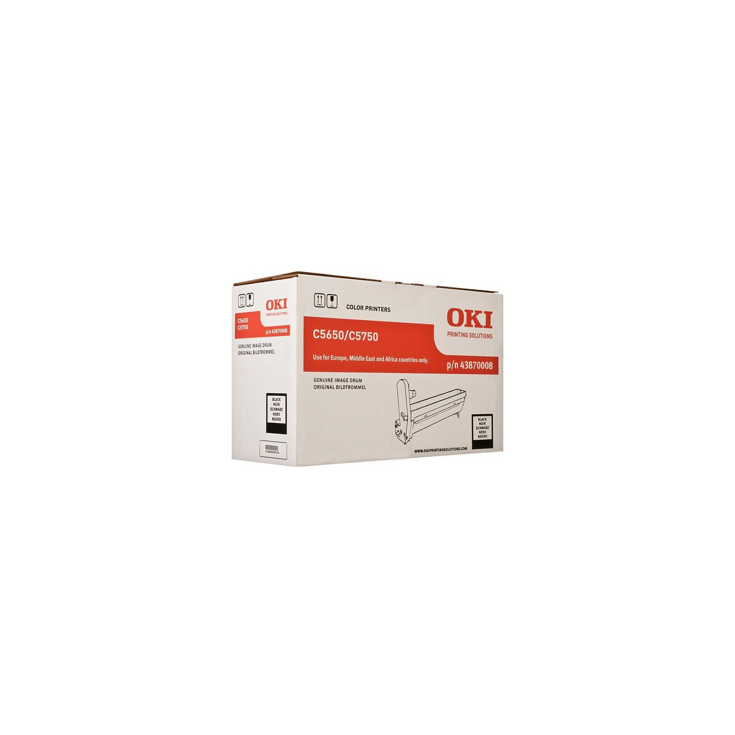 OKI 43870008 black — Buy in Cyprus with Fast Delivery