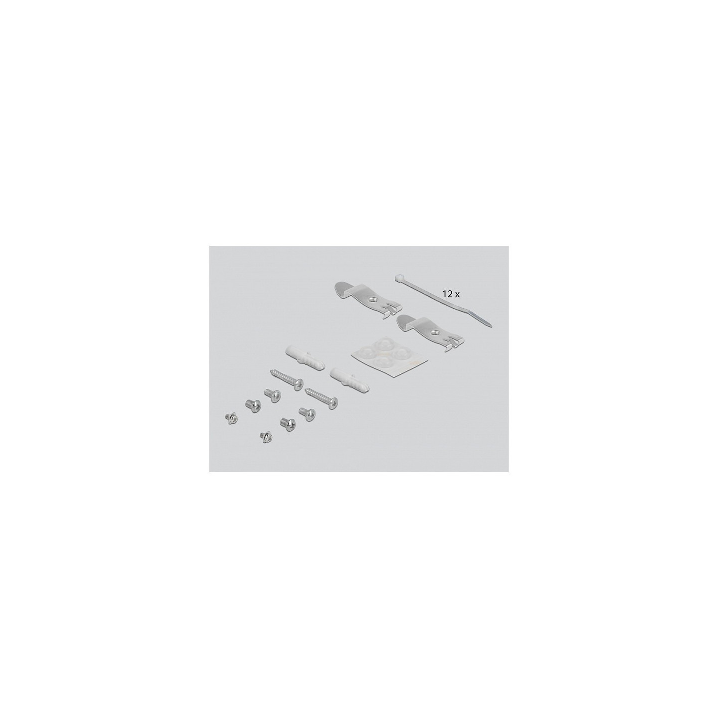 Delock Keystone Patchpanel 12 Port grau — Buy in Cyprus with Fast Delivery
