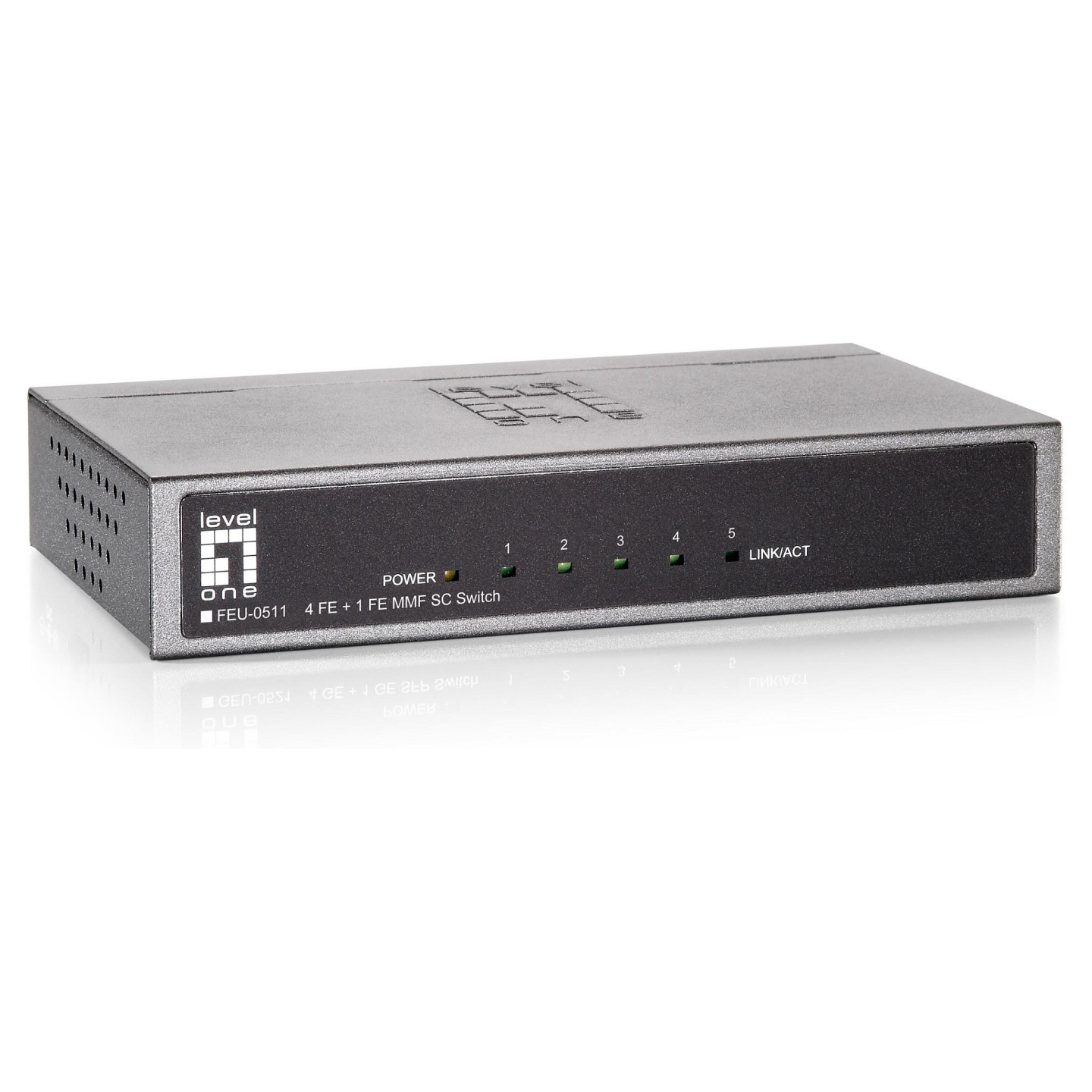 Switch 4x FE FEU-0511 1x SC MM Fiber Metall — Buy in Cyprus with Fast Delivery