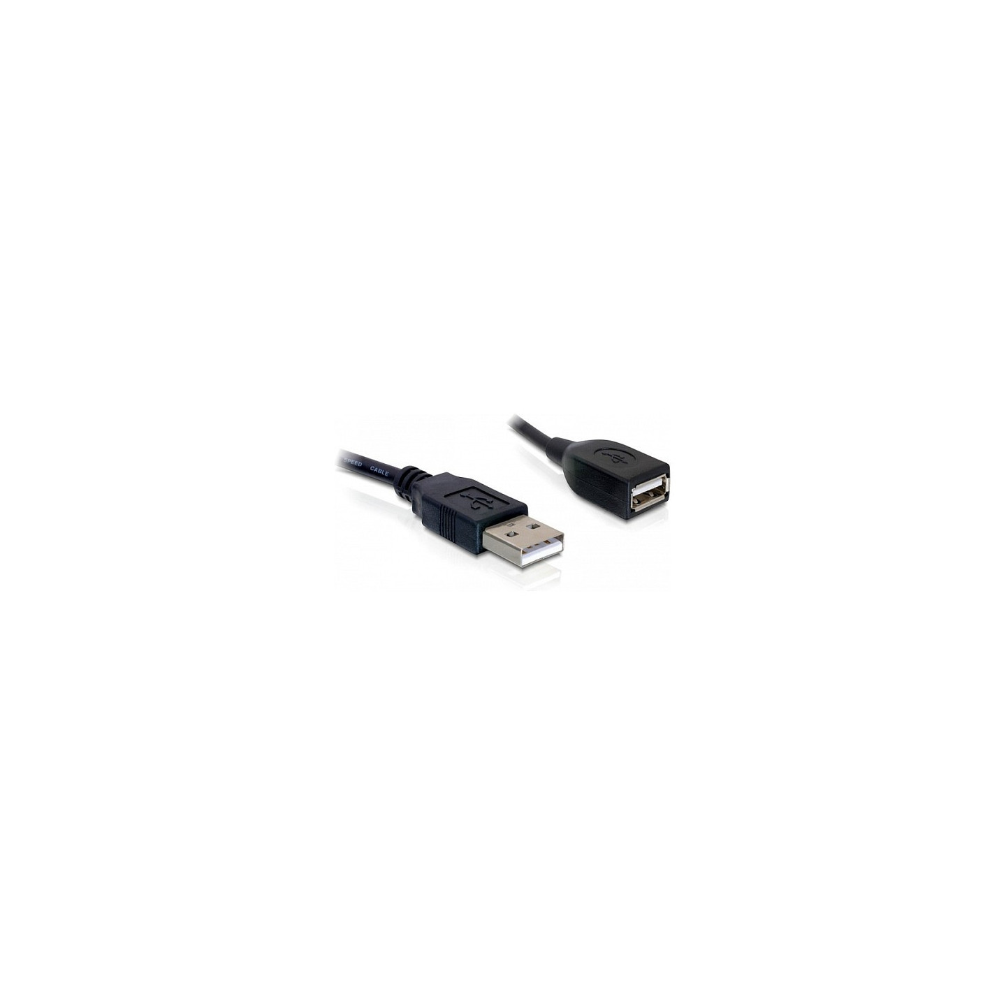 DeLock USB 2.0 (ST-BU) 0.15m Verlängerungskabel Schwarz — Buy in Cyprus with Fast Delivery