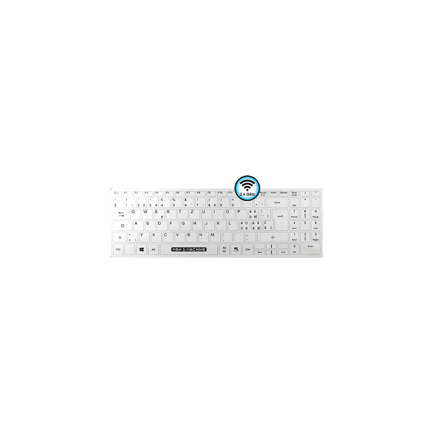 MAN&MACHINE ITs Cool Flat Wire DE wh Its Cool Flat Wireless.white.DE — Buy in Cyprus with Fast Delivery