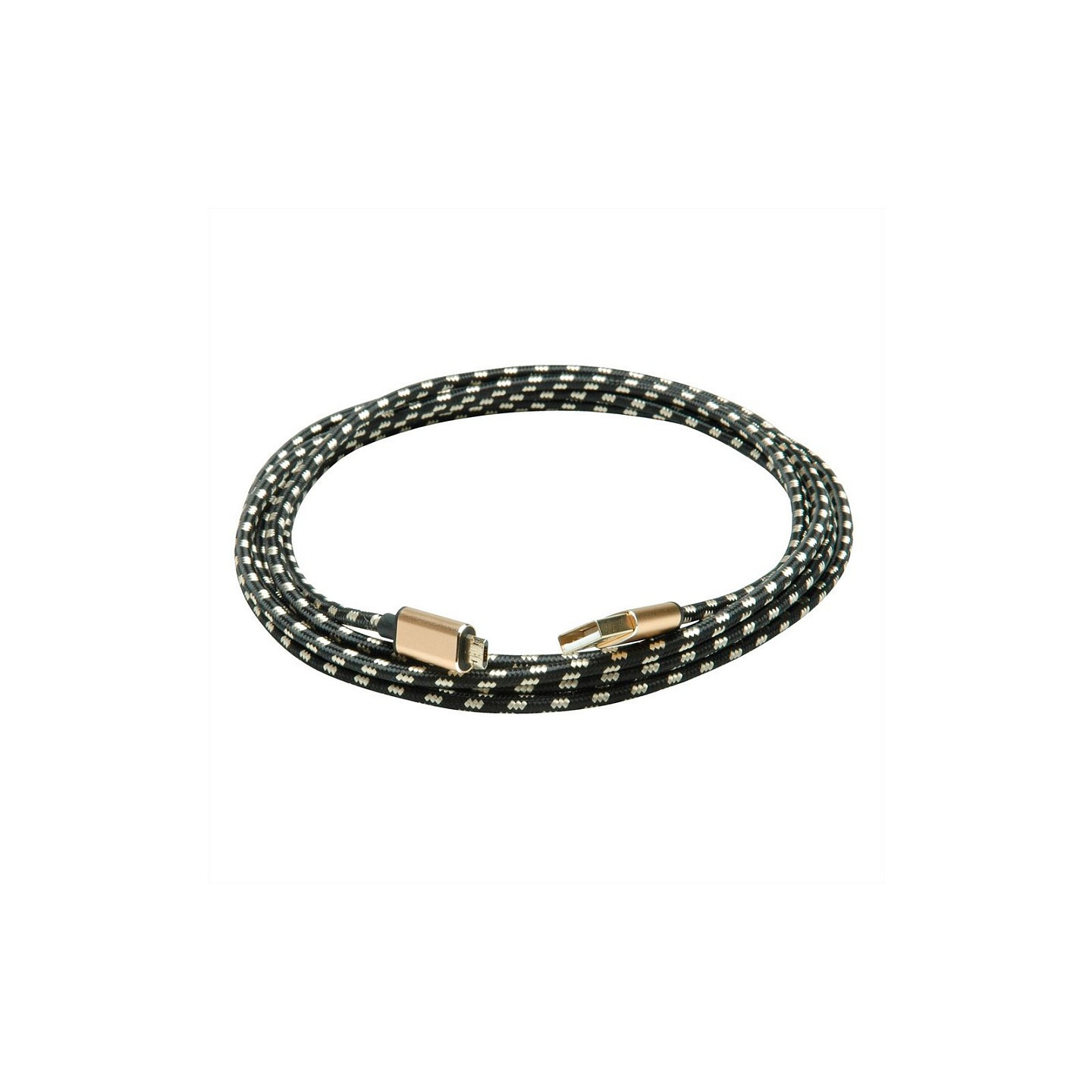 ROLINE GOLD USB 2.0 Kabel Typ A ST - Micro B ST reversibel 0.8m — Buy in Cyprus with Fast Delivery
