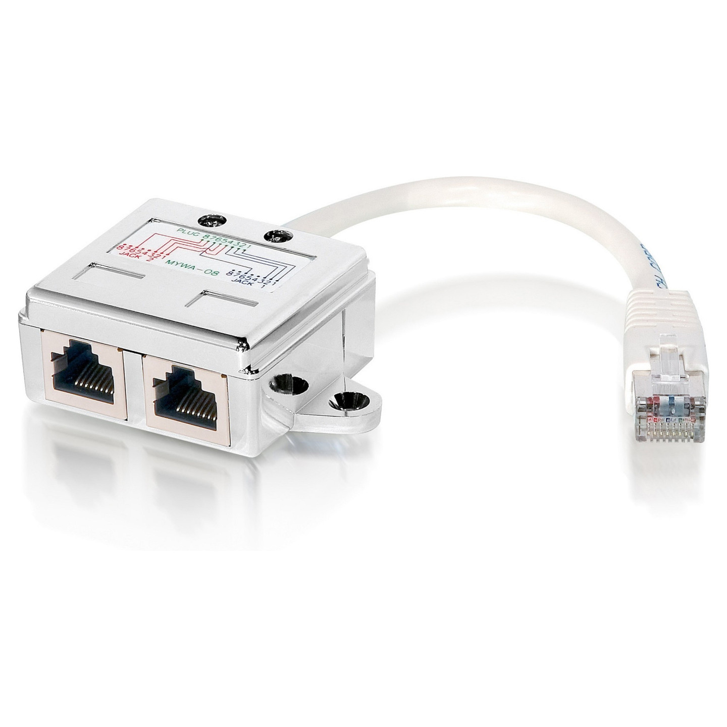 RJ45 Equip Splitter 2xBU ST — Buy in Cyprus with Fast Delivery
