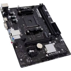 Biostar B550MHP - Micro-ATX AM4 Motherboard - B550 Chipset, DDR4 64GB Max (2x DIMM), PCIe 4.0 - Black (Boxed)