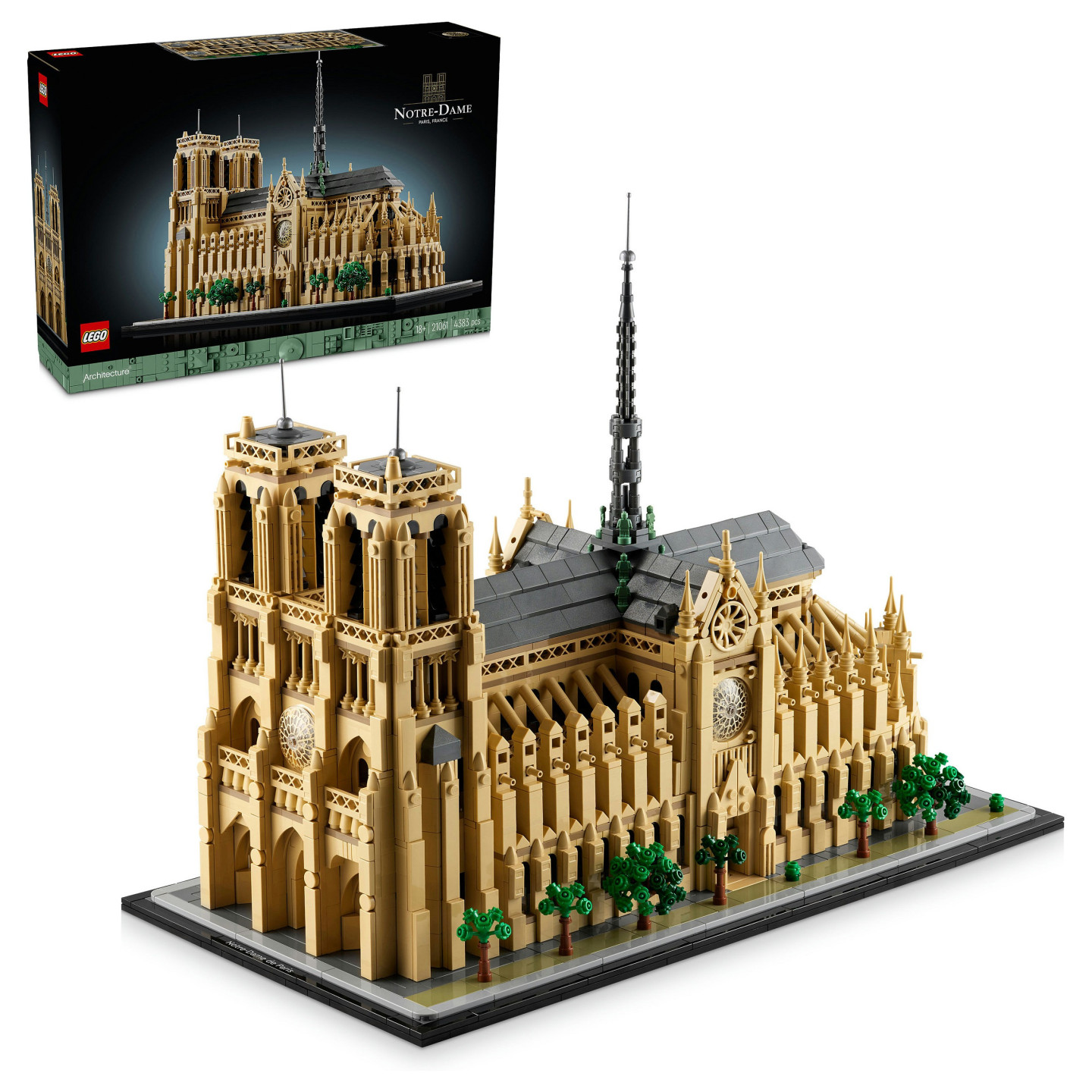 LEGO Architecture Notre-Dame de Paris 21061 — Buy in Cyprus with Fast Delivery