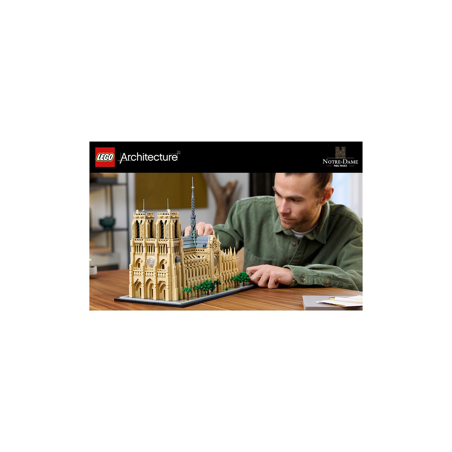 LEGO Architecture Notre-Dame de Paris 21061 — Buy in Cyprus with Fast Delivery