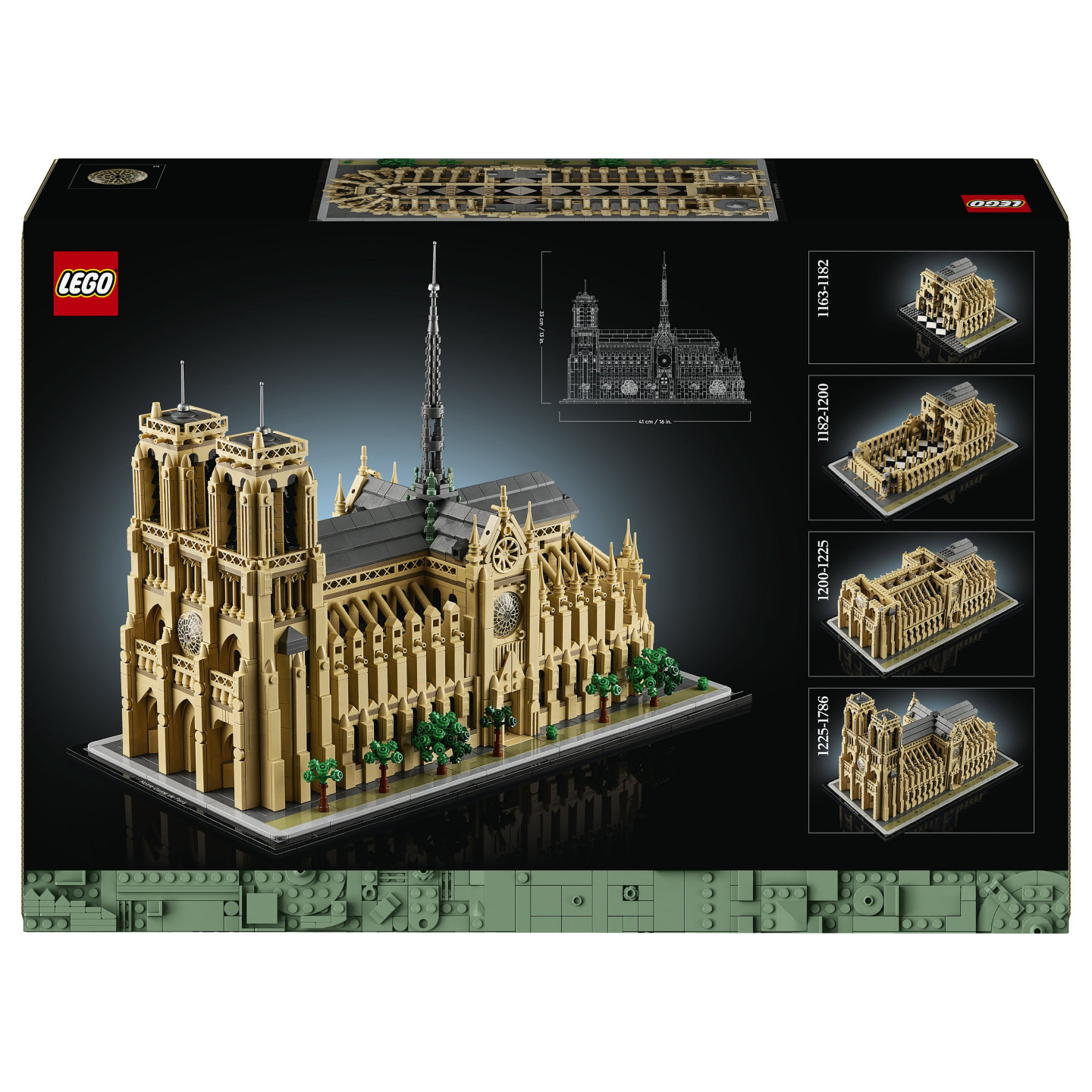 LEGO Architecture Notre-Dame de Paris 21061 — Buy in Cyprus with Fast Delivery