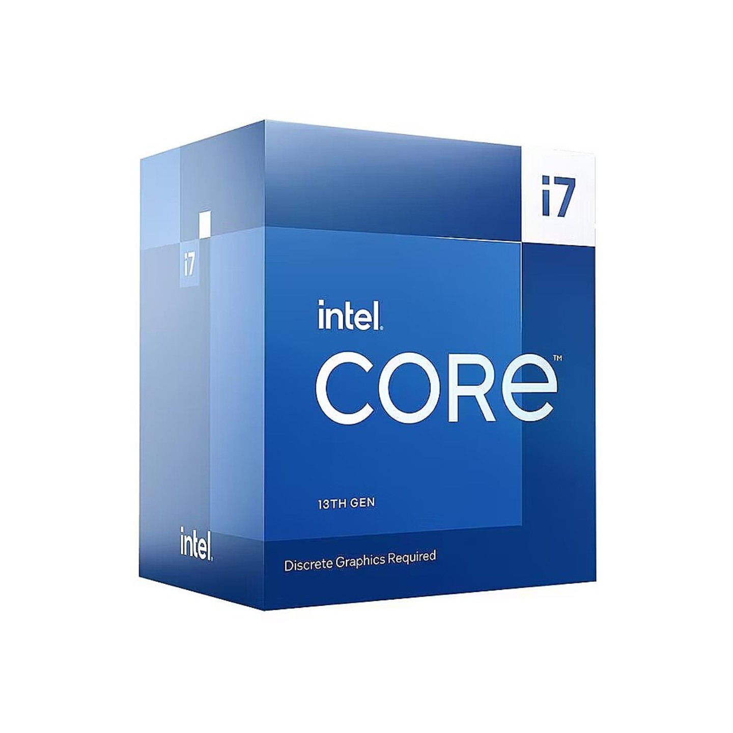 Intel Core i7-13700F - BOX - 13th Gen Raptor Lake, 16 cores (8P+8E)/24T, up to 5.2 GHz, LGA1700, DDR4/DDR5